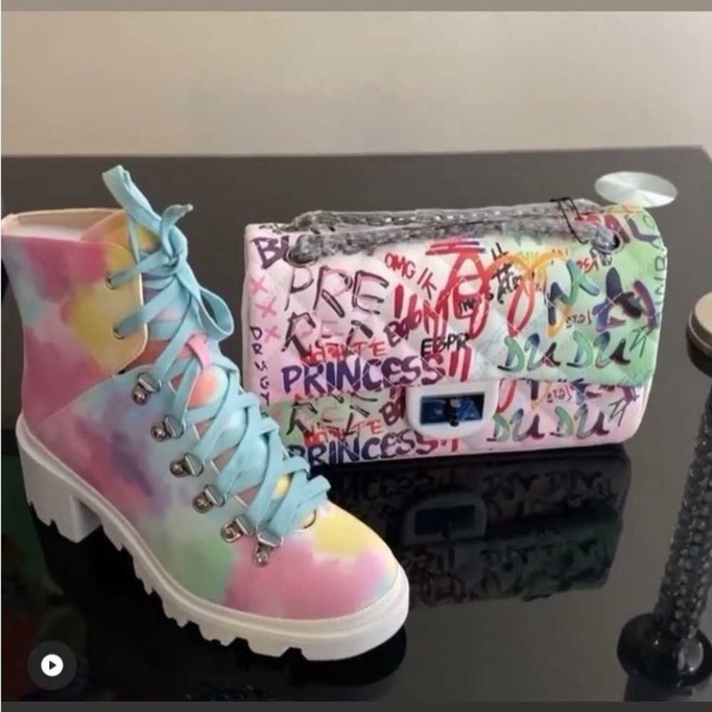 Rainbow Boots